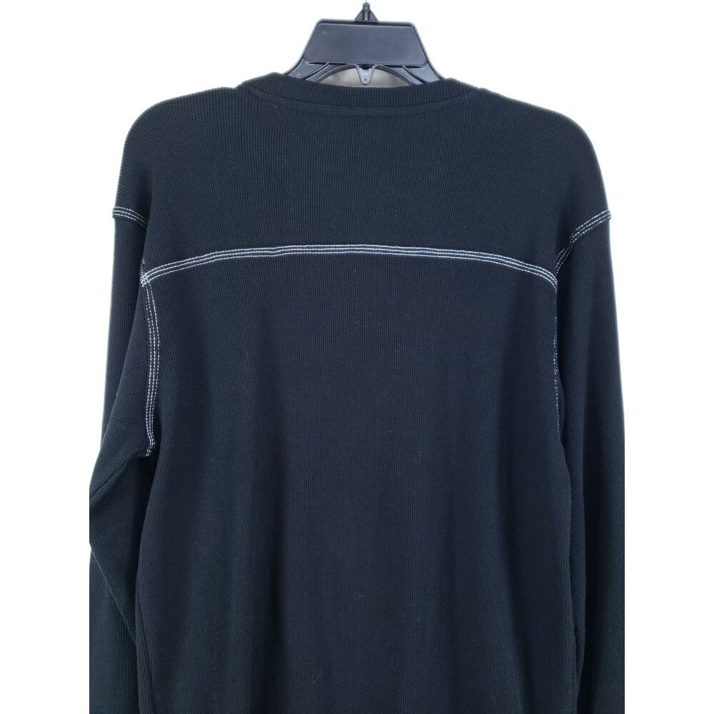 BKE Thermal Shirt Men's Size Medium Black - Picture 2 of 8